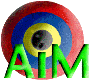 click the bulls-eye to enter interaim.com